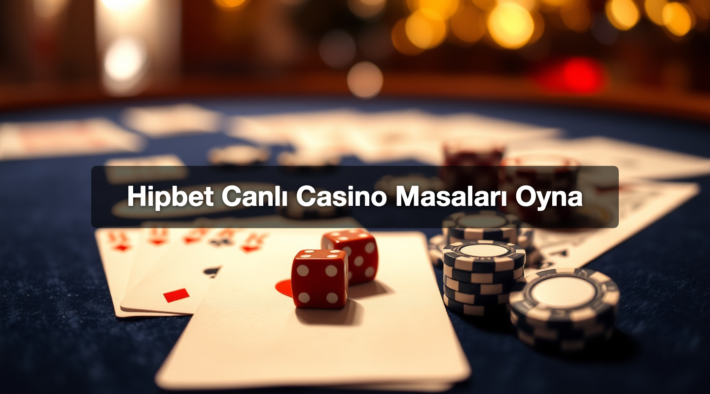 Hipbet Canlı Casino Masaları Oyna